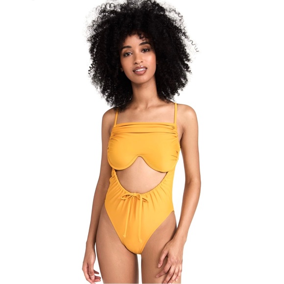 Andrea Iyamah Other - NEW ANDREA IYAMAH YELLOW ONE-PIECE SWIMSUIT
